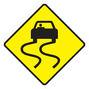 Slippery When Wet Sign